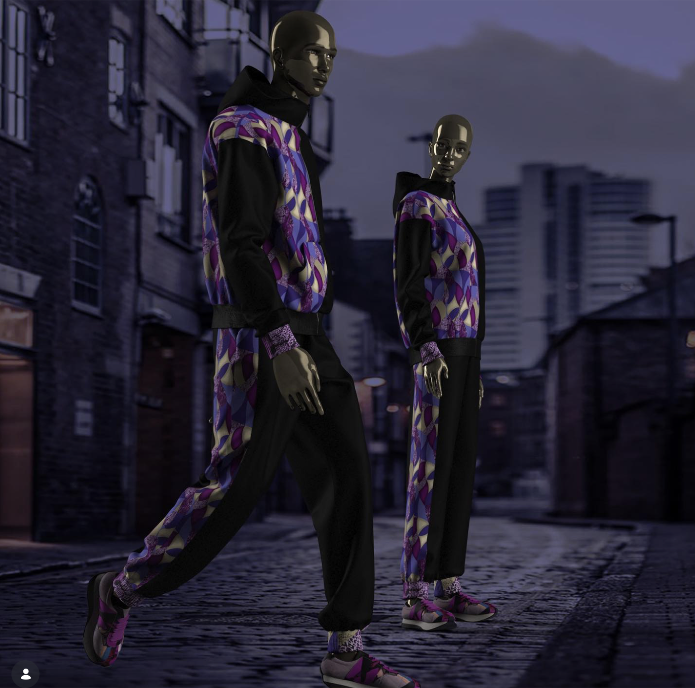streetwear capsule — virtual set